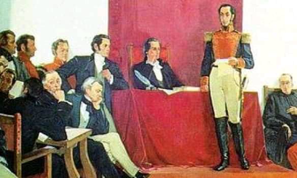 12 de enero de 1824. Bolívar decreto pena de muerte contra corruptos