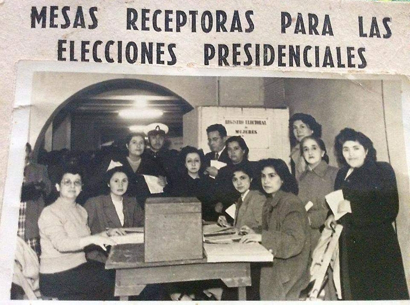 El voto femenino en Chile