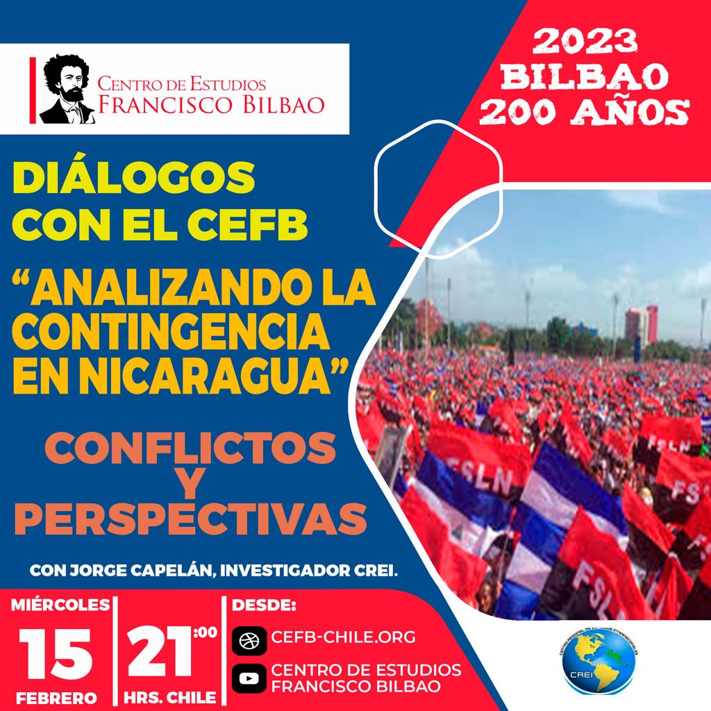 Diálogos con el Cefb: Analizando la contingencia en Nicaragua con Jorge Capelán