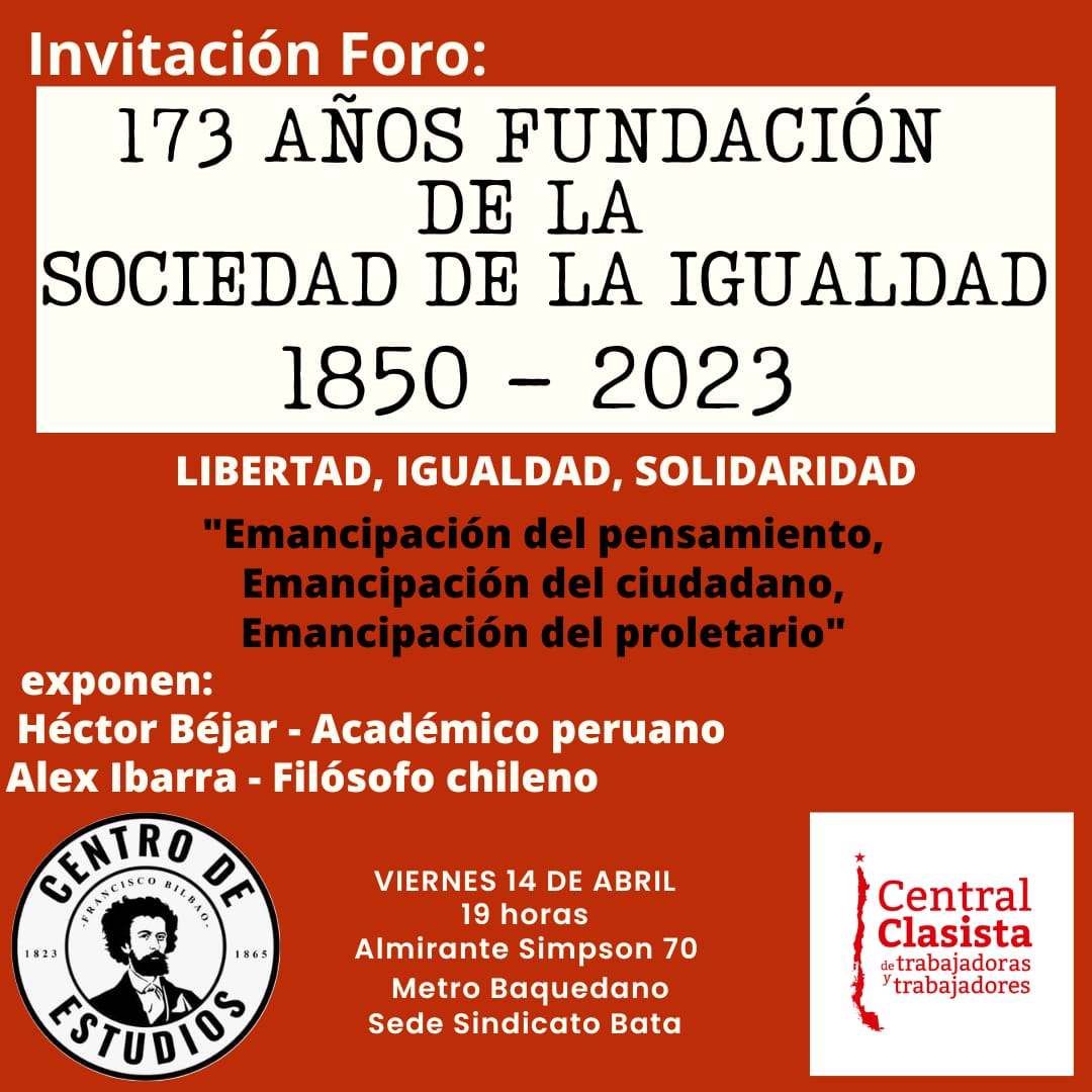 Celebran el 173 aniversario de la fundación de la Sociedad de la Igualdad